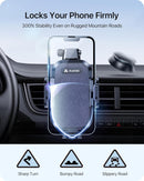 andobil Car Phone Holder, True Military-Grade 95+LBS Strongest Suction Cell Phone Mount for Car Dashboard Windshield Vent Easy Clamp Truck Cradle Stand for iPhone 18 Pro Max 17 16 15 14 13 Android | Blue photo 4