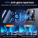 UniqueMe for 3 Pack iPhone 16 Pro/iPhone 16 Pro Max Camera Lens Protector photo 4