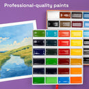 ARTISTRO Professional Watercolor Paint Set for Adults - 48 Pigment-Rich Colors, XL Pans, ASTM-I Lightfastness, High Tinting Strength Watercolor Set for Professionals made by professionals | 48 Multicolors — 5