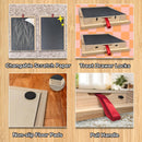 Dog Nail Scratch Board - with Treat Draw- Dog Scratch Pad for Nails – Durable Wooden Nail Filing Board with Treat Drawer (All Breeds, Adjustable) — 3