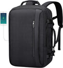 PIJUSHI Laptop Travel Backpack Carry On Flight Approved Fits 16 inch Laptop | Black — 1