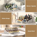 4 Set White Wood Tiered Riser Display Stands for Vendor Events,Stackable Wooden Cupcake Stand,Farmhouse Decor Wood Dessert Table Display Set,Vendor Booth Display Items,Food Display Risers for Party | 4 PACK — 6
