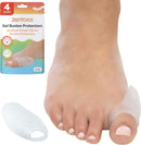 ZenToes Bunion Pads for Women & Men, Reusable Gel Guards, 4 Count | 4 Count (Pack of 1) — 1