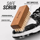 EVEO Shoe Cleaner Kit - 2 Pack Shoe Cleaning Kit, Deep Cleaning White Sneaker Cleaner, Leather & White Shoe Cleaner | 4oz — 5