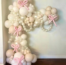Pearl White Linking Balloons for Wedding Bride Shower Mermaid Party Decor | 6 inch — 7