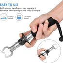 ZACX Fish Lip Gripper Pliers - Upgraded Muti-Function Hook Remover and Split Ring Pliers for Fly Fishing, Ice Fishing, Fishing Gear - Gift for Men (Package B) — 4