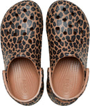 Crocs Women’s Classic Bae Clogs – Sepia/Leopard — 4
