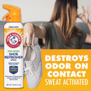 Arm and Hammer Shoe Refresher Spray, Multi-Purpose Odor Remover for All Types of Footwear, Shoe Deodorizer Spray, Shoe Odor Eliminator, Shoe Spray, Shoe Smell Eliminator, 4 oz (3 Pack) — 5