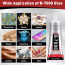 2 PCS 110ml B7000 Rhinestone Glue Clear, Bedazzling Glue for Craft, Jewelry — 7