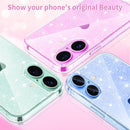 JJGoo Compatible with iPhone 16 Case Clear Glitter, Sparkle Soft TPU Transparent Shockproof Women Girls Slim Bling Sparkly Bumper Cover Phone Case for iPhone 16 6.1-Inch — 7