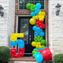 Red Blue Yellow Green Balloons 12 Inch Rainbow Colorful Latex Party Balloon — 7