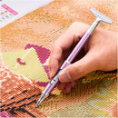 benote Diamond Art Painting Pen Refillable Wax Pen for Diamond Art Kit Accessories Self-Stick Drill Pens with Metal Correction Plate for 5D Craft DIY Nail - B18 | Refillable Wax (Pack of 2) — 6