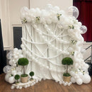 Pearl White Linking Balloons, 60PCS 10 Inch Pearl Color Quick Link Balloons for Making Balloon Wall Heart Arch, Tails Balloon for Wedding Birthday Baby Shower Engagement Graduation Party Decorations — 5