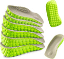 3 Pairs 4d Cloud-like Height Increase Insoles, Honeycomb EVA Heel Lift Cushion with Arch Support, Shock Absorption Breathable Insert for Plantar Fasciitis Relief, 1.5/2.5/3.5cm for Men Women — 1