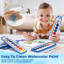 36 Pack Watercolor Paint Set Bulk,8 Colors Washable WaterColor Paint for Kids, Water Color Paint with Brushes, Ideal Valentine Party Favors, Art Supplies for School Classroom Home | 1 Count (Pack of 36) — 4