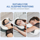 Elviros CPAP Pillow HSA/FSA for Side Back and Stomach Sleepers - Dark Grey — 6