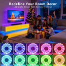 DAYBETTER Led Strip Lights 300 ft Ultra Long Smart Light Strips with App Voice Control Remote, 2835 RGB Music Sync Color Changing Lights for Bedroom, Kitchen, Party,Home Decoration — 2