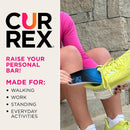CURREX ActivePro Insoles for Walking, Working, Standing, Dance, Running & Other Sports Shoes, Arch Support Inserts to Help Reduce Fatigue & Ankle & Heel Pain for Men & Women (High Arch, Medium) - Blue — 4