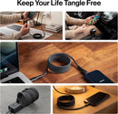 Statik MagStack Pro USB C to USB C Coiling Magnetic Charging Cable, 100W, Nylon Braided Tangle-Free Design, Magnetic Coiling, Data Transfer, Compatible with iPhone & Android, 3FT Black 11