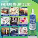 INSOIA Book Glue, 15ml x 2, Clear & Flexible, for Repair and Crafts — 6