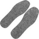 KICHOUSE Wool Felt Insoles for Winter Boots, Breathable Soft Cuttable Shoe Inserts, Moisture-Wicking Inner Soles for Men and Women’s Foot Warmers, Size S (25cm) Deep Gray — 1