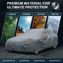 GUNHYI 16 Layers Car Cover Waterproof All Weather for Sedan Heavy Duty — 6
