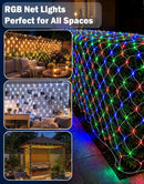 12x12FT Color Changing Christmas Net Lights with Remote — 5