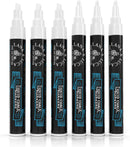 LANA & LUCA White Liquid Chalk Marker Pens - 6mm and 3mm, 3 of each | 6 Count (Pack of 1) — 8