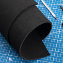 Black eva Foam roll, (1mm to 20mm) Premium Cosplay EVA Foam Sheet,2mm Thick,49"x13.5",High Density 86kg/m3 for Cosplay Costume, Crafts, DIY Projects by MEARCOOH | Thickness-2mm — 3