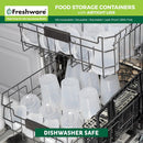 Freshware Food Storage Containers [24 Set] 32 oz Plastic Deli Containers with…
