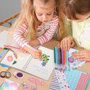 Nsrzua DIY Journal Kit for Girls,Toys for Ages 8-14 and Birthday Gifts for Girls. | purple — 5