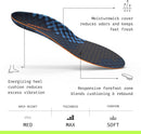 Superfeet Run Cushion Medium Arch Insoles for Runners with Medium Arch Support & Adaptive Comfort Technology - 9.5-11 Men / 10.5-12 Women - Blue — 3
