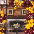Amandir 170Pcs Magical Wizard School Balloons Arch Garland Kit, Different Sizes 18 12 10 5 inch Burgundy Yellow Gold Confetti Balloon for Birthday Baby Shower Halloween Party Decorations Supplies — 6