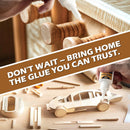 Wood Super Glue Liquid, Clear Instant CA Glue for Wood Furniture Heavy Duty — 7