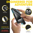 OtterBox iPhone 15 Pro Max - Commuter MagSafe Case - Slim & Tough - Pocket-Friendly - Dual Layer Drop Protection - Port Covers – Non-Retail Packaging - Black — 5