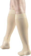 Truform 20-30 mmHg Compression Stockings for Men and Women, Knee High Length, Closed Toe | Beige | 2X-Large (1 Pair) | Aloe Infused Knit — 2
