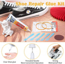 Evatage Waterproof Shoe Glue Kit for Sole Repair - Adhesive for Sneakers, Boots, Leather Handbags, Heels Fix — 3