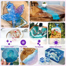 KISREL Epoxy Resin Kit 82OZ, Crystal Clear No Yellowing Resin for Craft — 7