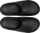 Crocs Unisex Adult Mellow Recovery Slides | 12 | Black Tide — 6