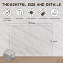 SWSKR Clear Acrylic Cutting Board with Counter Lip,1pcs Clear - 17''x13'' — 8
