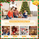 Pre-Lit Christmas Tree 6FT, 856 PVC Tip for Home Holiday Decor — 7