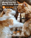 oneisall Dog Clippers and Paw Trimmer Kit for Small Large Dogs Cats