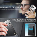 Vinich for MagSafe Wallet Magnetic RFID Blocking Card Holder, Black photo 3