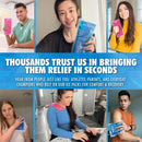 Perfect Remedy 2-Pack Gel Ice Packs for Injuries Reusable, Hot & Cold Pack that’s Durable, Soft & Flexible, Fast Relief & Recovery (Blue, Reg 2PK) — 8