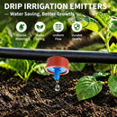 60PCS 0.5/1/2 GPH Pressure Compensating Irrigation Drippers, Self-Cleaning Constant Flow Drip Irrigation Emitters, Drip Irrigation Parts for Drip Watering System — 2