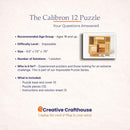 Creative Crafthouse Calibron 12 Impossible Wood Packing Puzzle, Made in USA — 5
