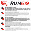 Run 619 Zero Drop Shoe Insoles | Regular Width | 6mm Firm Flat Inserts — 5