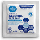 MED PRIDE Sterile Alcohol Prep Pads, 70% Isopropyl, 2-Ply, 200-Count Pack — 8