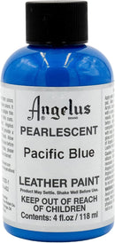 Angelus 4 oz Leather Paint, Pacific Blue — 1