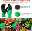 4 Pack Garden Shears Scissors,Pruning Shears, pruning shears for gardening Stainless Steel Blades, Gardening Clippers Hand Pruner With a Gardening Gloves((Red Yellow Blue Orange) | 4PCS — 2